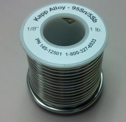 Kapp Antimonial Tin - Lead Free Solder for Electrical or Electronic Connections